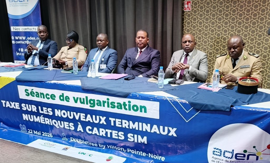 Pointe-Noire accueille le lancement de la taxe sur les nouveaux terminaux numériques à cartes SIM