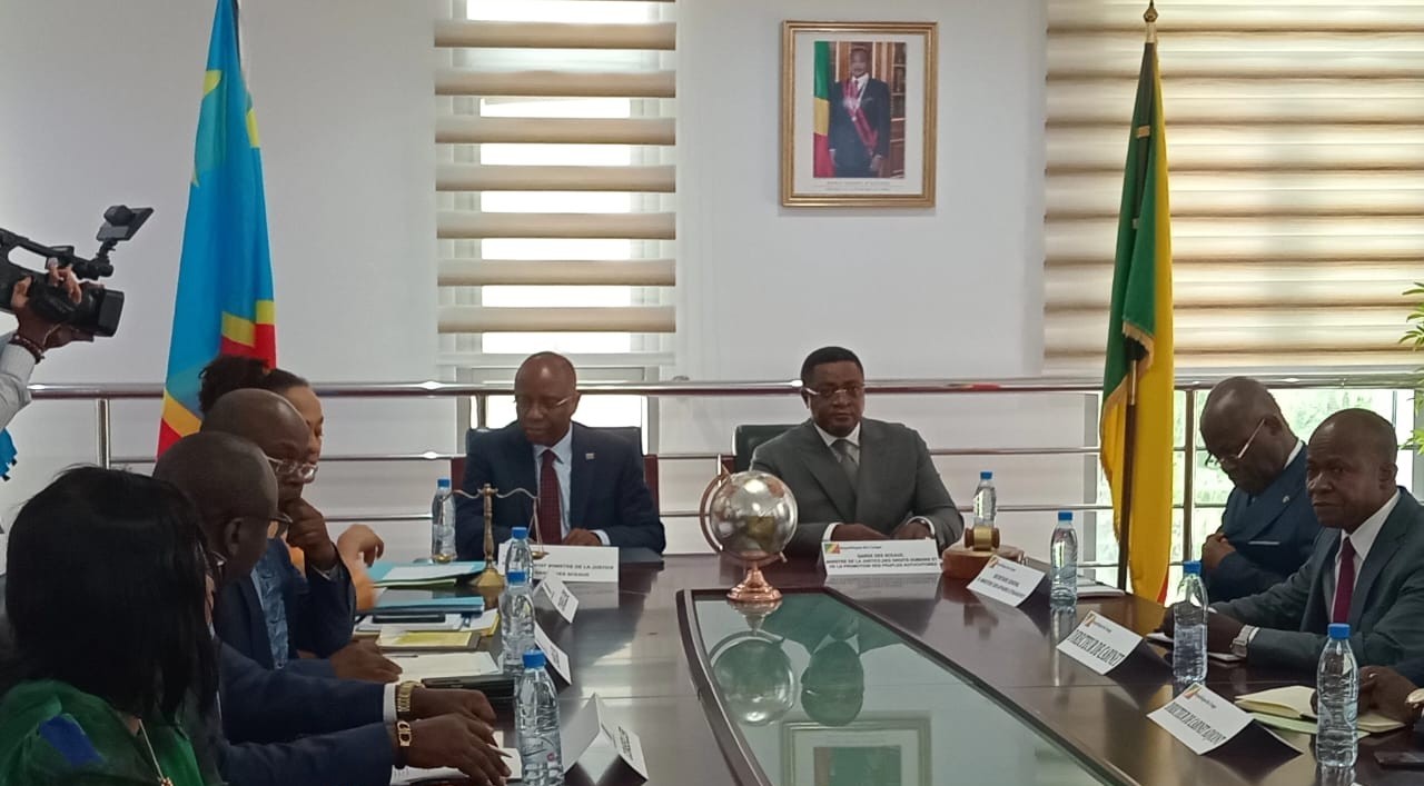 CONGO-RDC : les deux pays s'engagent à moderniser leur accord de coopération judiciaire vieux de 47 ans