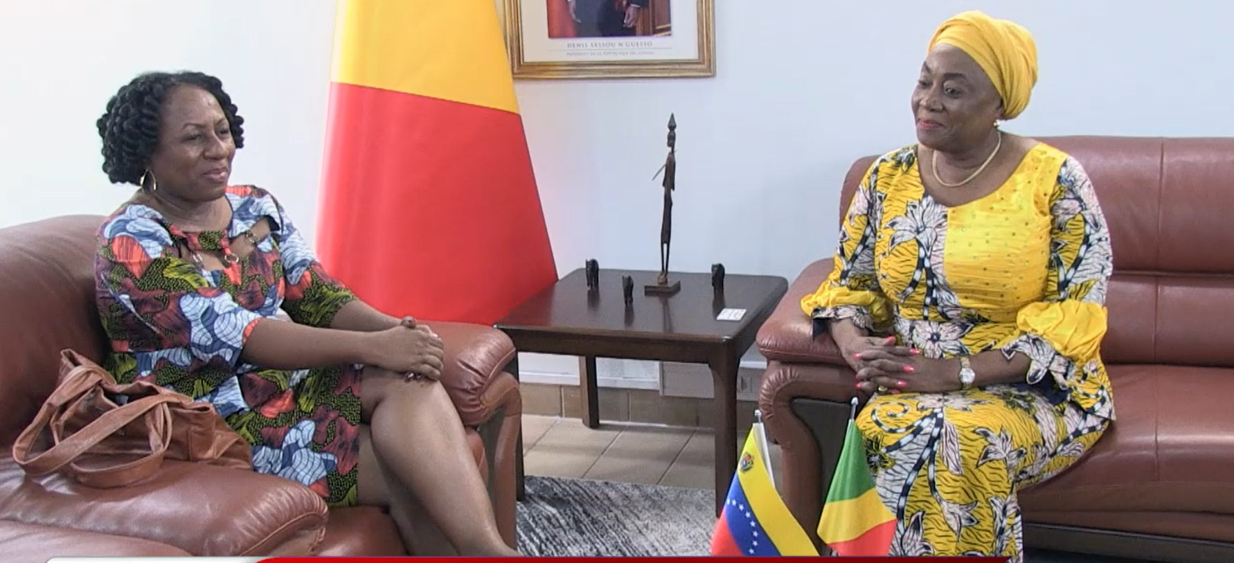 Brazzaville : l'ambassadrice du Venezuela réaffirme son engagement humanitaire auprès des orphelinats