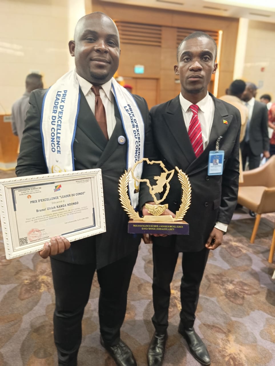 Le Prix de l'excellence des leaders du Congo célèbre les talents qui font rayonner la nation