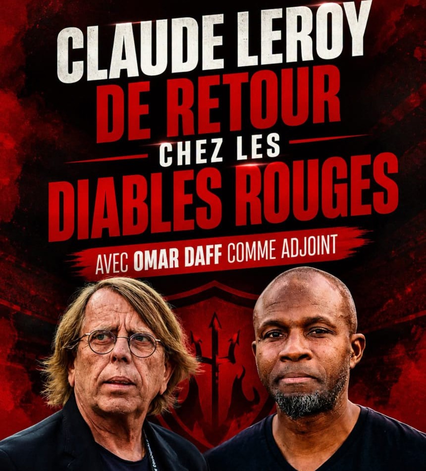 Football / Congo-Brazzaville : Claude LE ROY et Omar DAF aux Commandes des  Diables  Rouges A