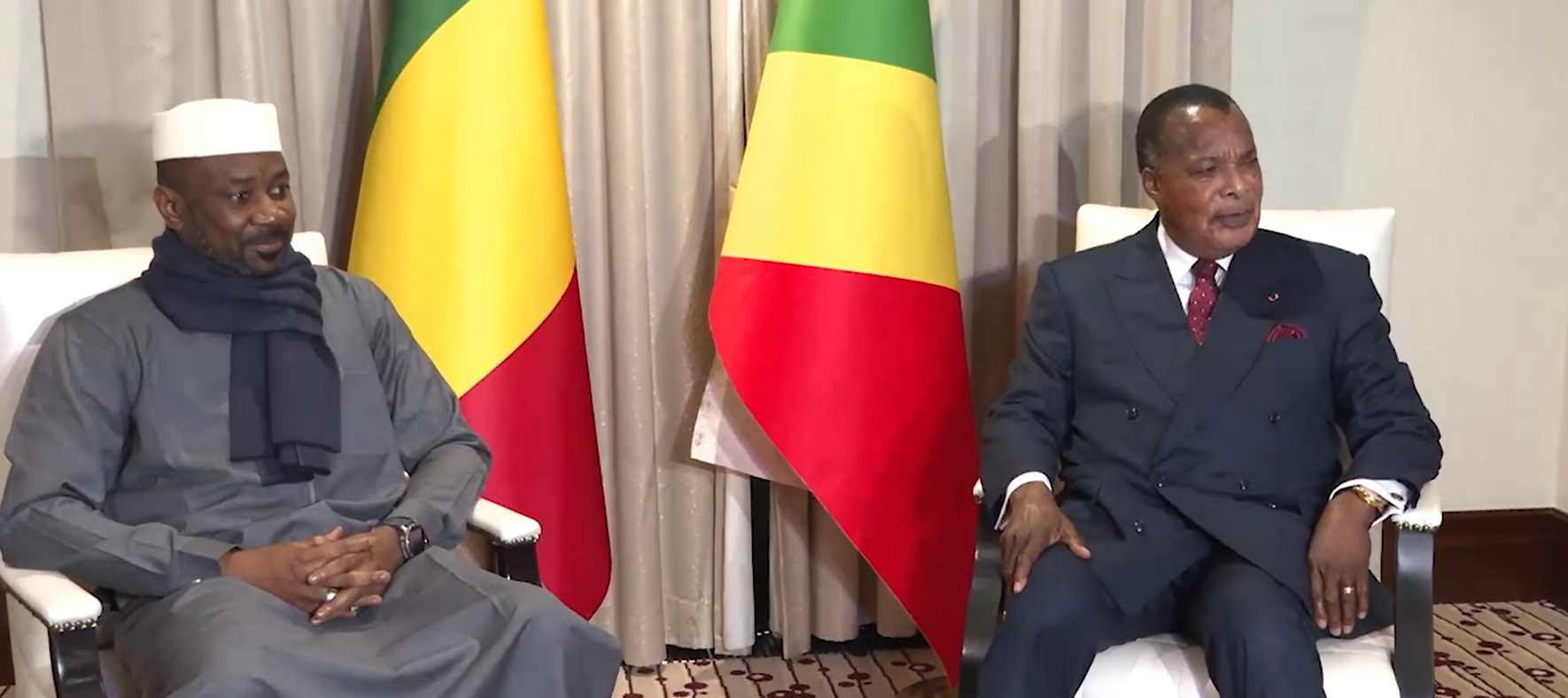 Rencontre Goïta–Sassou N'Guesso à Moscou : Bamako tend la main vers l'Afrique centrale, au-delà du symbole