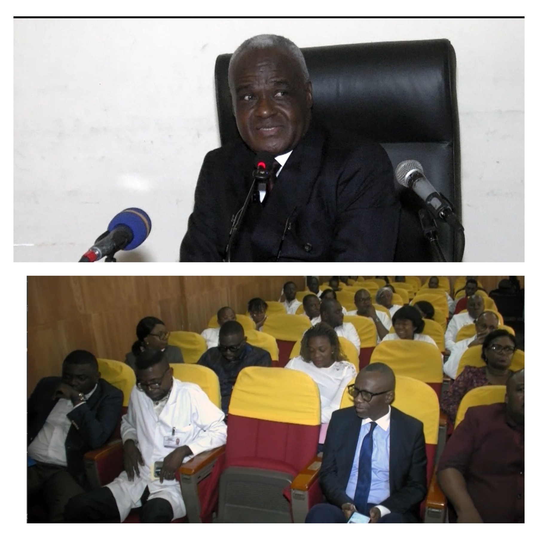 CHU-B : Le Pr Alexis Raoul Thierry Ngombet sonne la mobilisation générale pour « sauver la maison »
